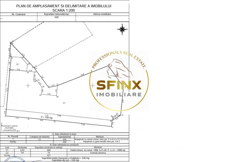 INCHIRIATA-Cladire S-P-5E+TERASA-UNIRII-2305mp-2 minute metrou UNIRII - 9