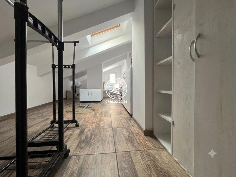 Apartament decomandat cu 1 cameră + pod locuibil în imediata apropiere a noului