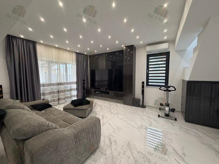 Vilă moderna de vânzare în Berceni – complex privat inchis, mobilata