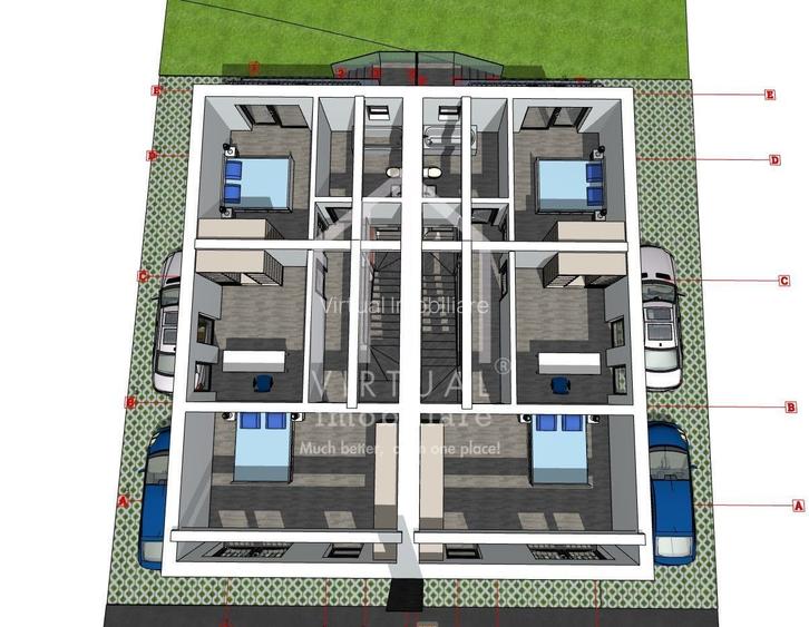 Casa cu pivnita, 4 camere, 120 mp utili, 255 mp teren, Cisnadie - 4