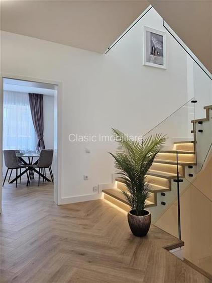 Vanzare duplex 5 camere finisaje de LUX teren 270 mp in Floresti- zona Vivo Mall - 9