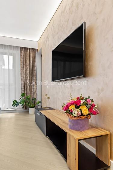 De închiriat: Studio Premium Cortina North | Loc de Parcare Subteran Inclus