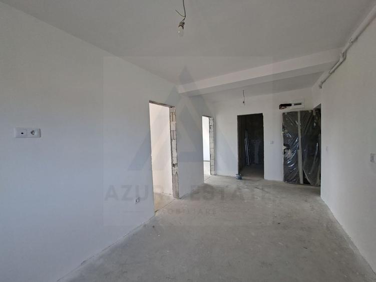 Apartament nou 2 camere 60 mp utili etaj 1 baie cu fereastra Selimbar