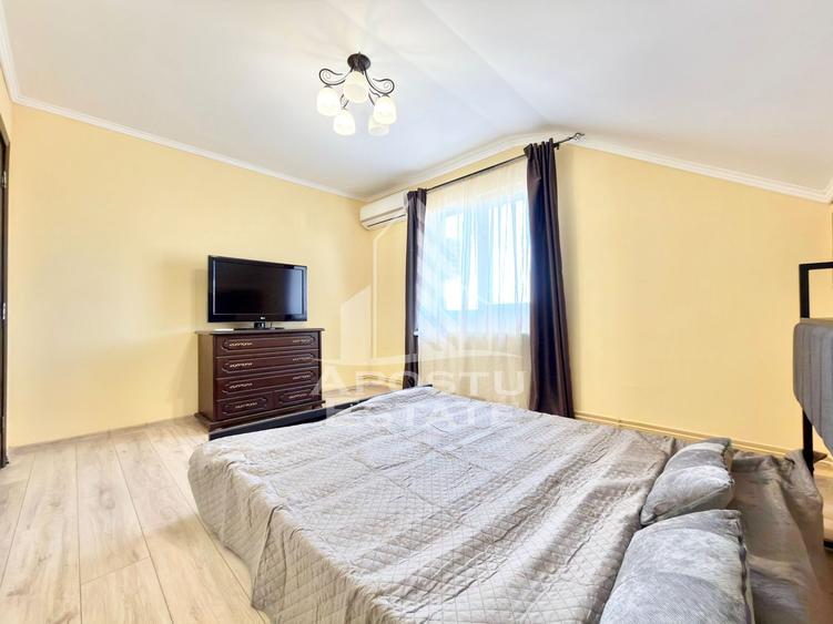 Casa individuala cu 5 camere si 3 bai mobilata in Giroc la asfalt