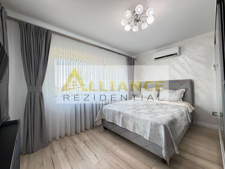 Casa P+1+M cu teren de 650 mp, piscina si curte complet amenajata