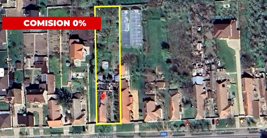 Comis. 0% - Centru - Sanandrei - Teren 1850 mp + Casa renovata complet