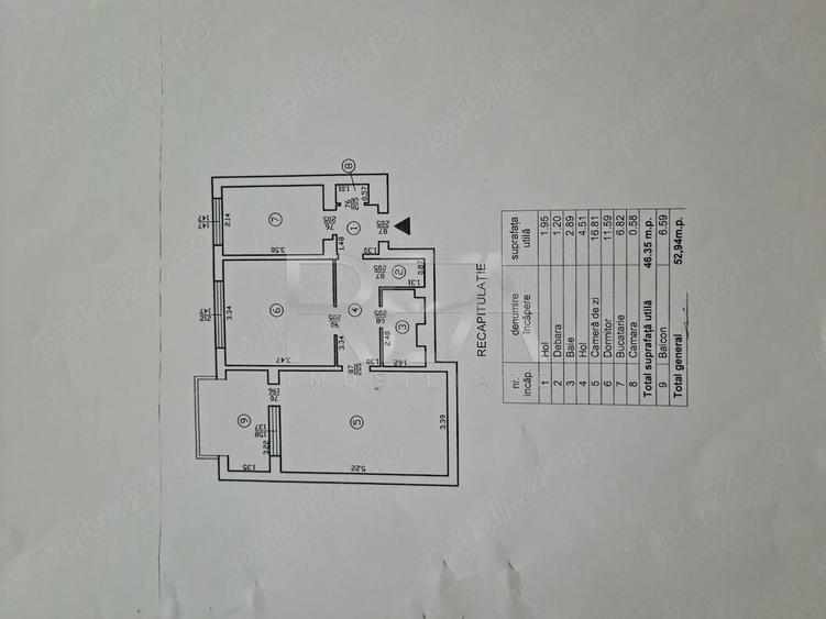 Apartament 2 Camere 1 Decembrie