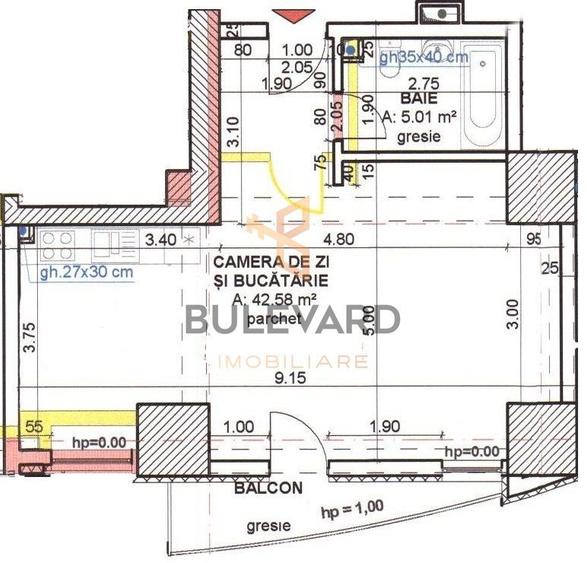 Comision 0. Apartament tip studio bloc nou view deosebit!