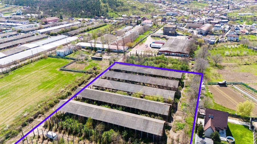 Teren industrial de vânzare 13.000mp Tomești - Iași - Str. Stupinelor