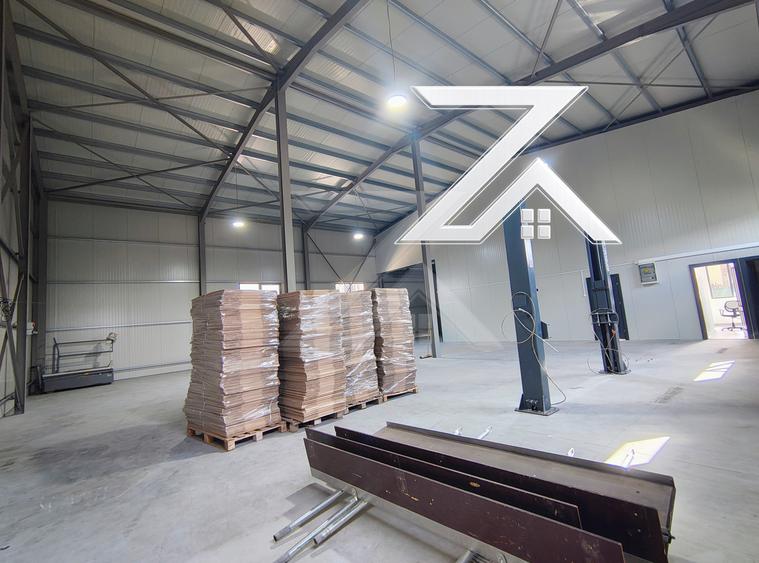 Hală industrială 500 mp | Birouri | 5 posturi de lucru | Malu Mare