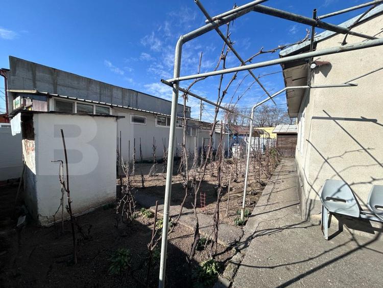 4 spatii comerciale, divizate curte comuna, Bazda lui Novac