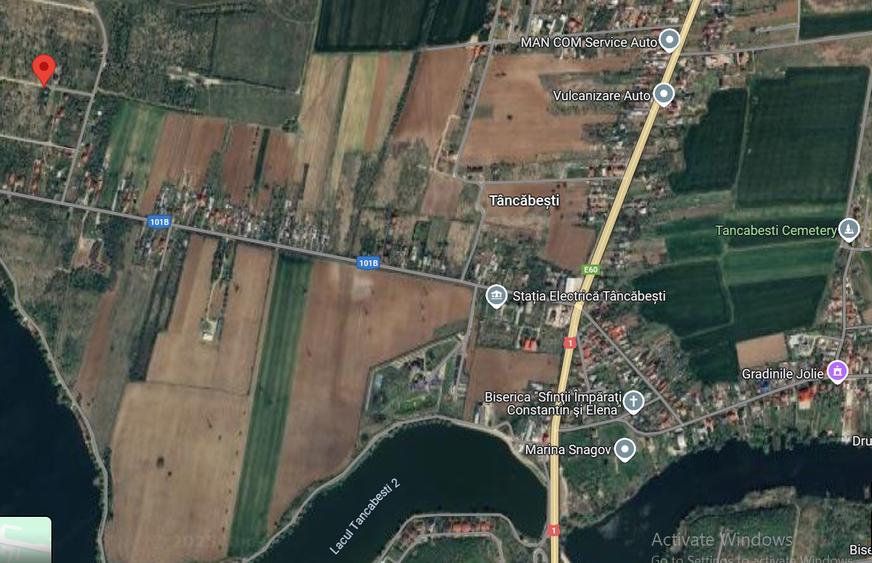 Teren-loc de casa de vanzare Tancabesti-Lac Snagov