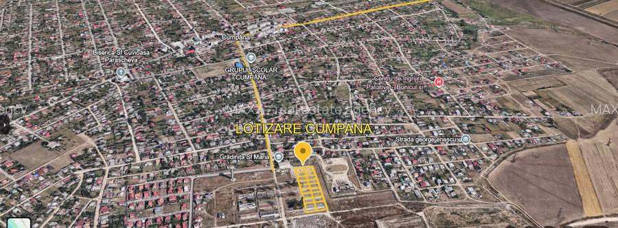 Construiește-ți casa la Cumpăna! Loturi 350 mp cu utilități ! - 2