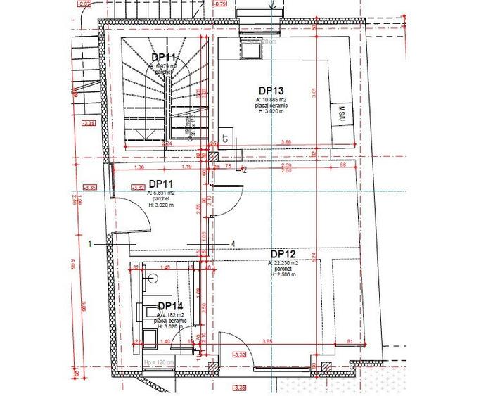 Casa tip duplex la 10min de centru! 3 nivele, teren 280mp