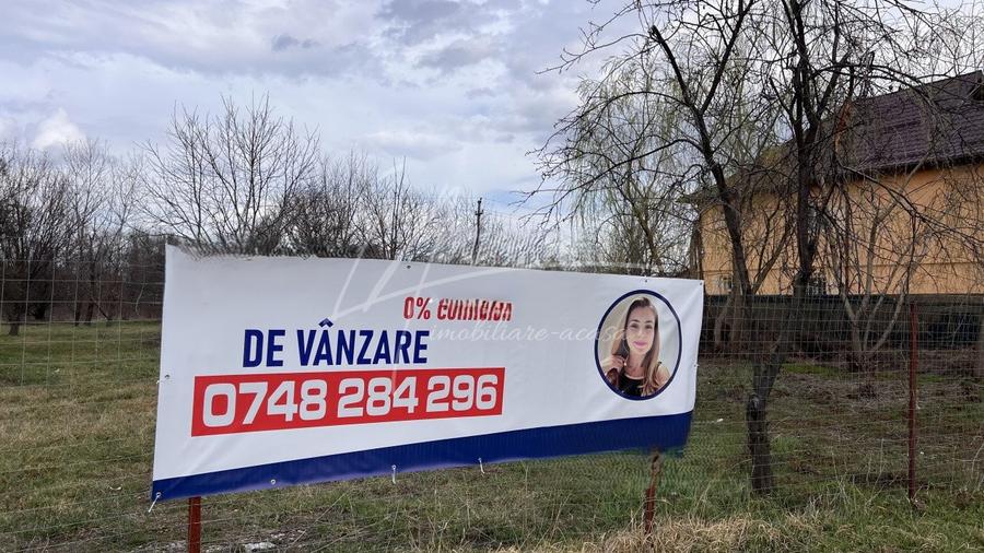 Teren intravilan I Ideal pentru investitie sau rezidential I Toate utilitatile