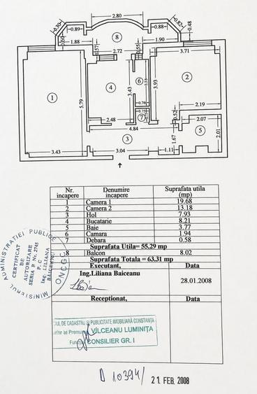 Apartament 2 camere decomandate | Trocadero | etaj 6/8 | centrala gaz