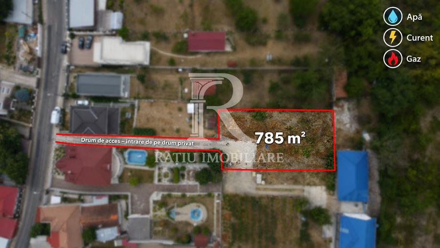 Teren intravilan de vânzare | 785 mp | Zona Facliei | Oradea