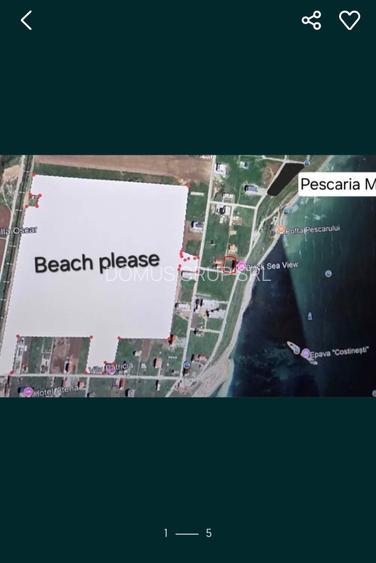 Vând teren zona Epava , Costinesti vedere mare - 10