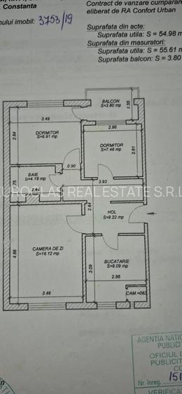 Ocazie! Apartament 3 camere decomandat 79.500 euro. (cod E5) - 12