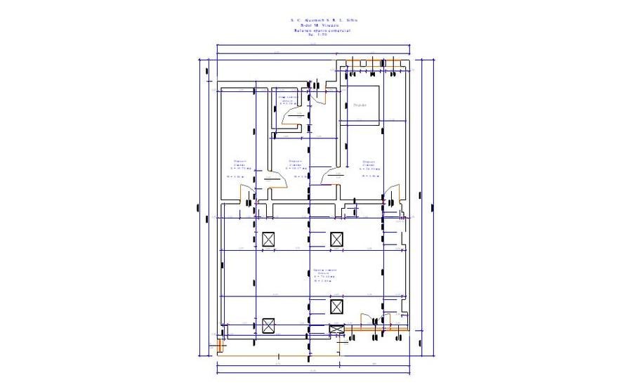 Spațiu comercial de închiriat – Str. Mihai Viteazu, Sibiu, zona intens circulata