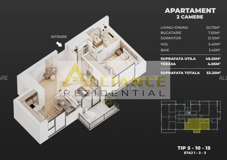 Ap 2 si 3 camere Ame Rezidence Exclusivitate - 7