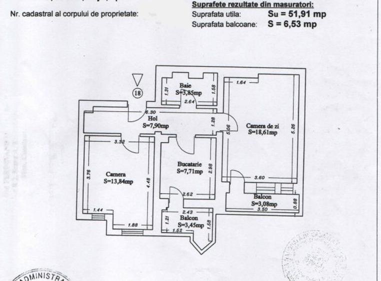 Apartament 2 Camere Central