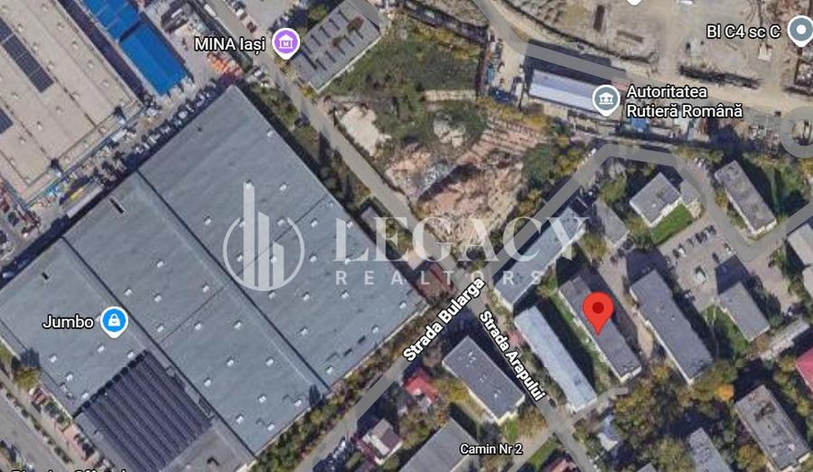 Cameră cămin, 15,57 mp – zonă în plină dezvoltare, Bularga – 31.900 E