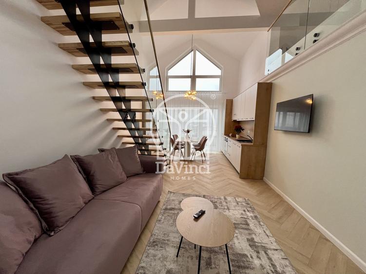 Penthouse 3 camere, 2 bai, orientare SUD | loc de parcare, jaluzele