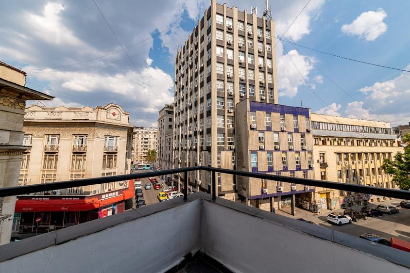 Str. Biserica Amzei 27 | 2 camere | 70 mp | Interbelic | 2 balcoane | SemRenovat