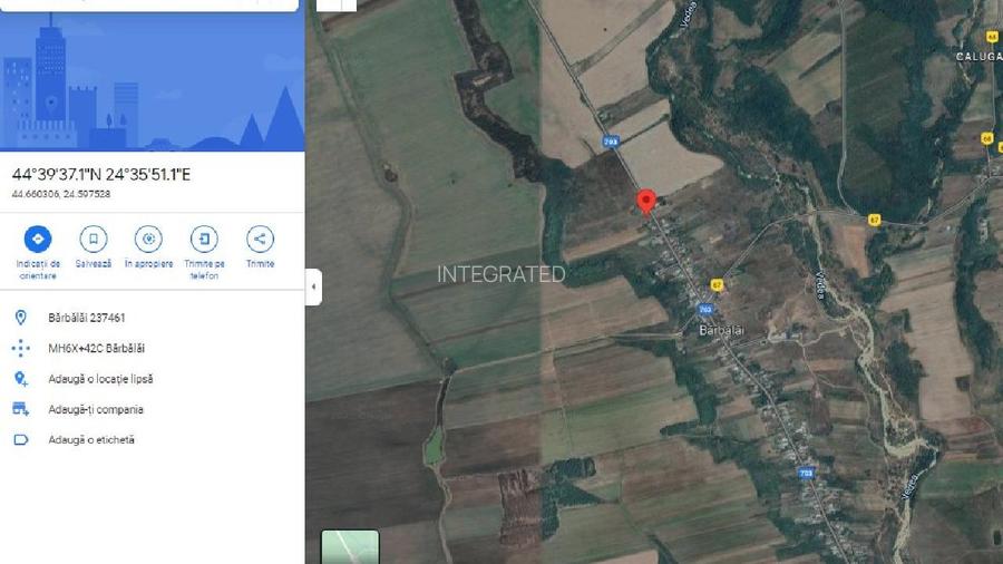 Teren extravilan - 6.760mp, Tatulesti Olt - 2