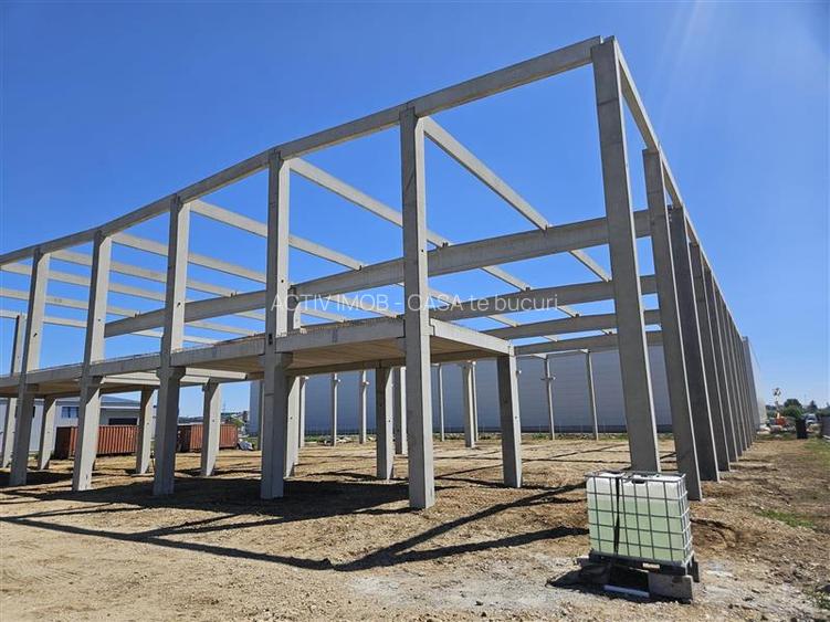 Hala industriala noua în parcul industrial II  - H 12 metri - 12