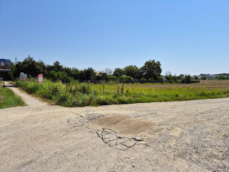 Teren 1.570mp la strada principală, dublă deschidere, Ciofliceni - Snagov!
