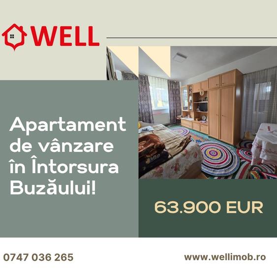 Apartament de vânzare în Întorsura Buzăului, pe strada Ciucaș!