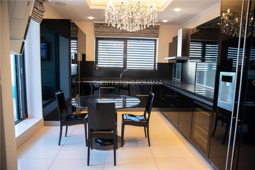 Penthouse de lux cu vedere lacul Floreasca Bucuresti   I 300 mp utili | Terase 2 - 8