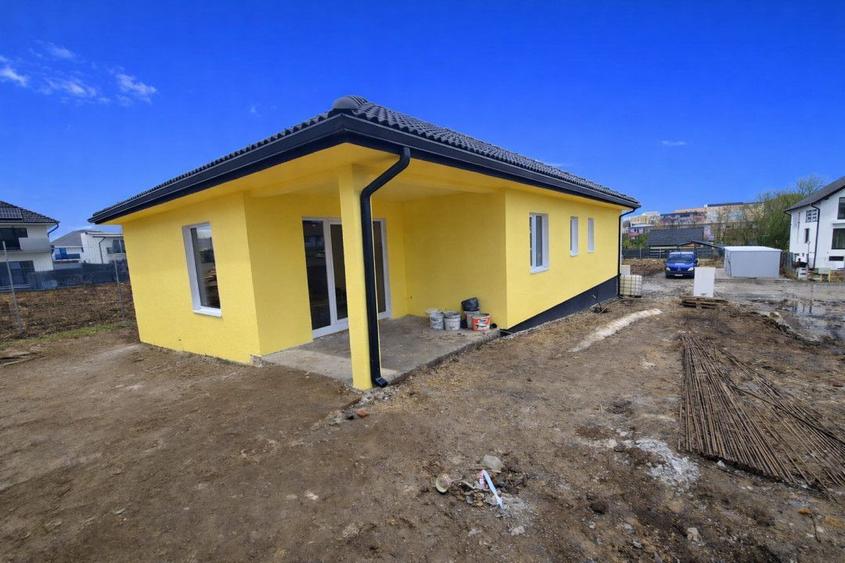 Casa parter, 134 mp utili, teren 500 mp, pod mansardabil