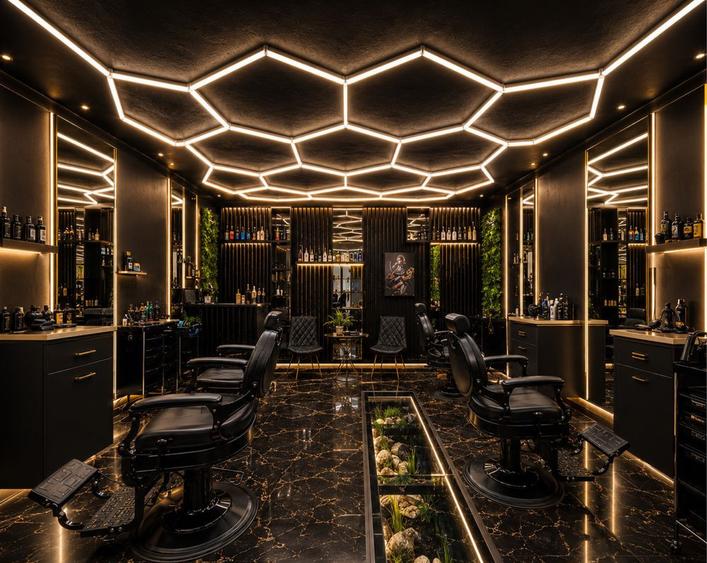 Rosseti | Barber Shop | Open space | 4 Posturi | Complet utilat