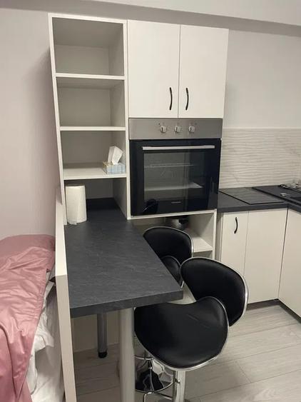 Garsoniera, 22 mp, ac, masina de spalat vase, metrou, Valea Cascadelor