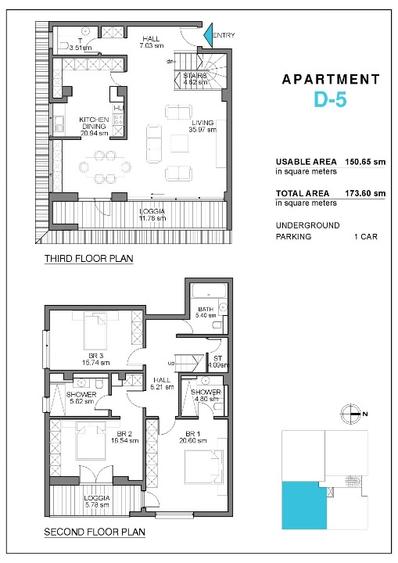 Duplex 4 camere la padure, imobil boutique, 1650 EUR plus TVA