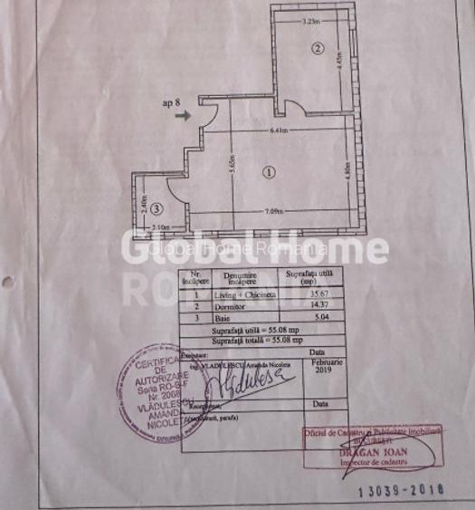 Apartament 2 camere 55MP | Berceni - Brancoveanu | 6 min Metrou | - 12