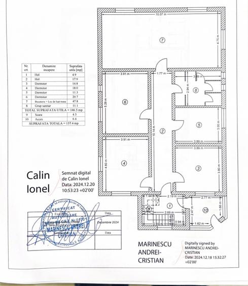 Cladire de birouri cu parcare privata 266 mp utili