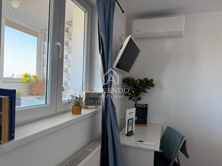 Studio renovat 25 mp + terasă 10 mp | Piața Victoriei | 0% Comision