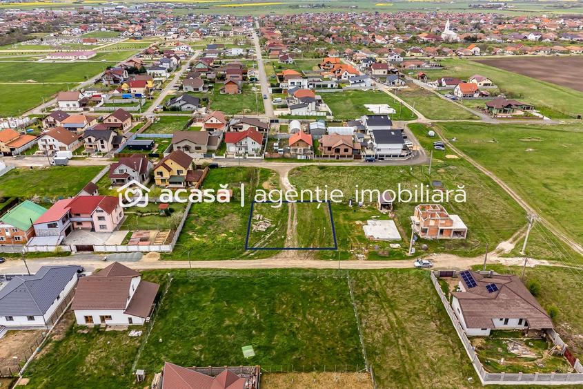 PRET NOU! Teren intravilan 748 mp - Sanleani, Arad - COMISION 0%
