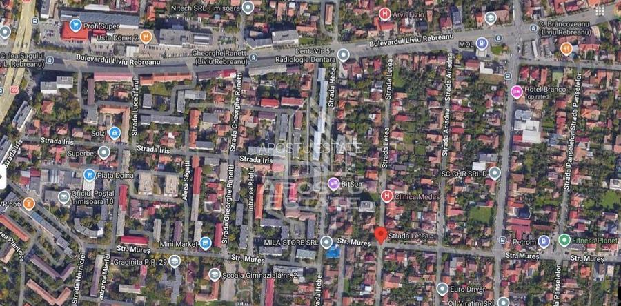 Teren cu casa fara valoare, 371mp,  Girocului, Timisoara. - 3