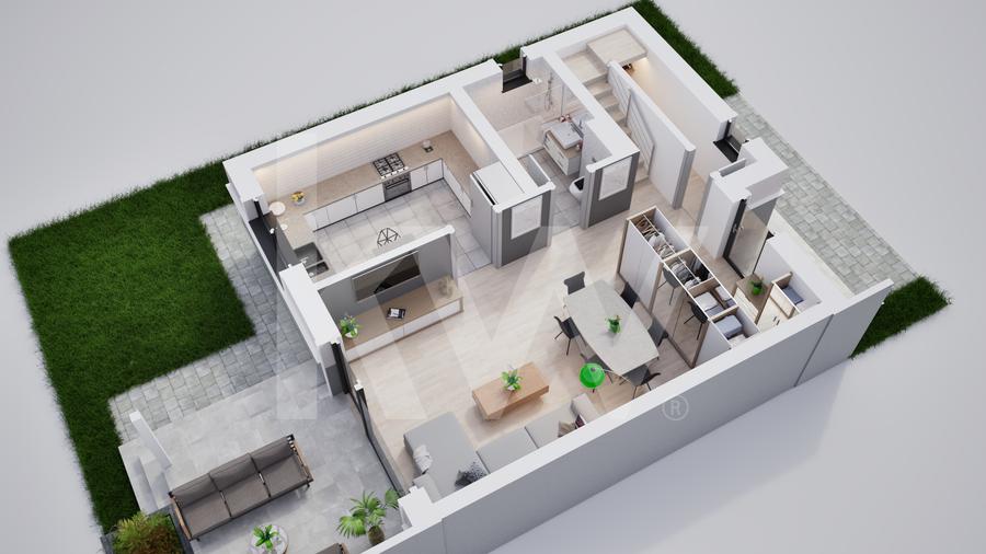 Casa duplex 4 camere in cartier nou Șură Mica