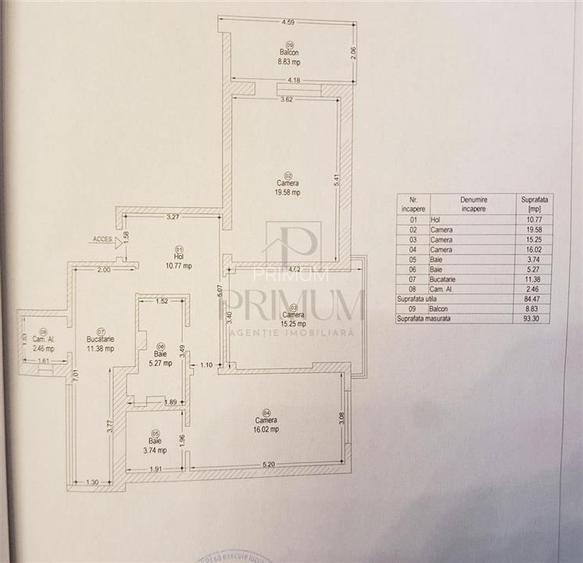 UNIRII - 3 CAM - DECOMANDAT -2 BAI - LUX - RENOVAT - LIFT - PANORAMIC || - 10
