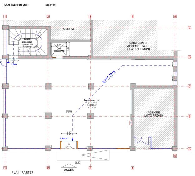 Spatiu Comercial 330 mp, în Zona Centru