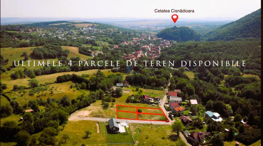 Parcele Teren cu PUZ si toate utilitatile / Cisnadioara-Sibiu