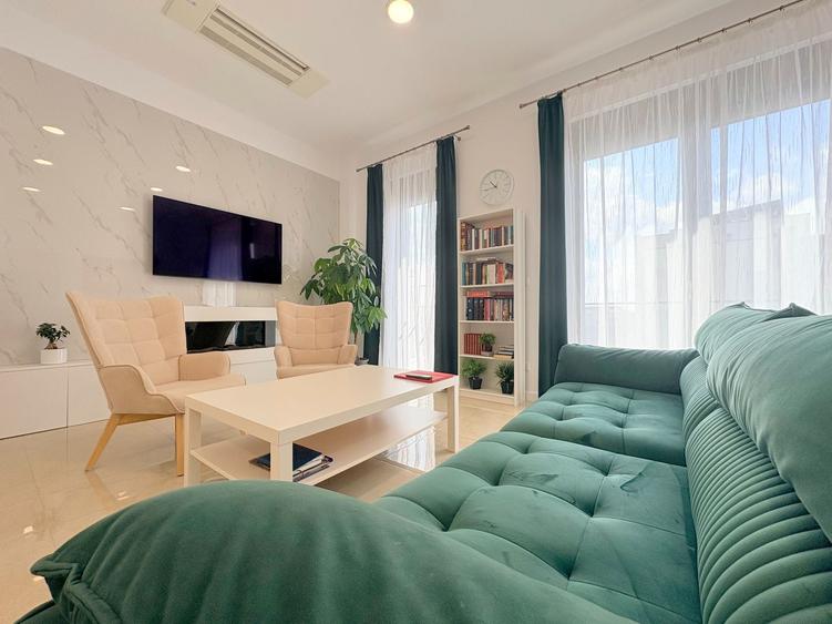 Penthouse cu 4 camere, mobilat si utilat, in zona Torontalului