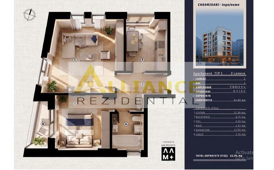 Metrou Tineretului - Apartament 2 camere decomandat - Bloc nou