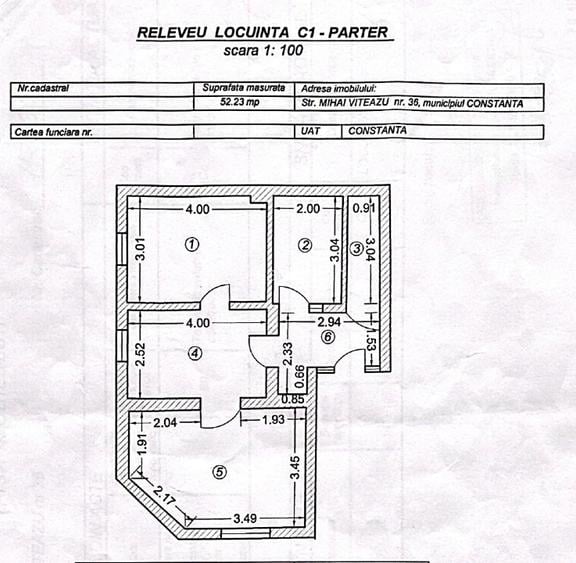 Casă 3 camere renovată complet, ultracentral, lângă Tomis M - 14
